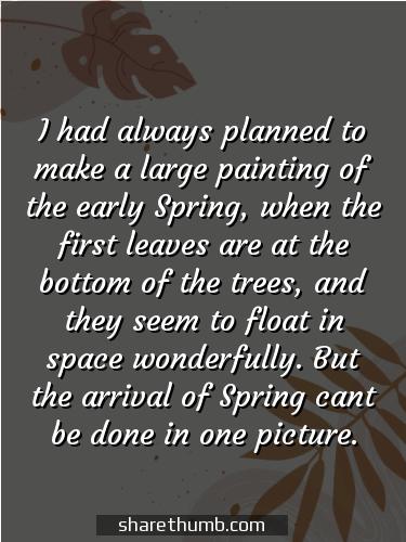 short inspirational spring quotes